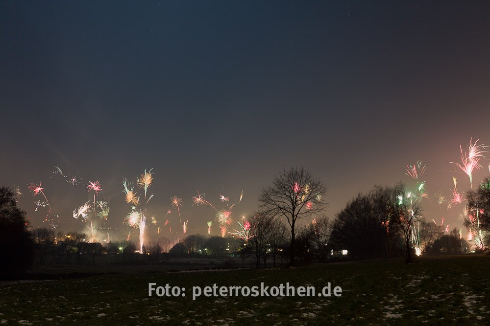 Silvester Feuerwerk In Nettetal Hinsbeck