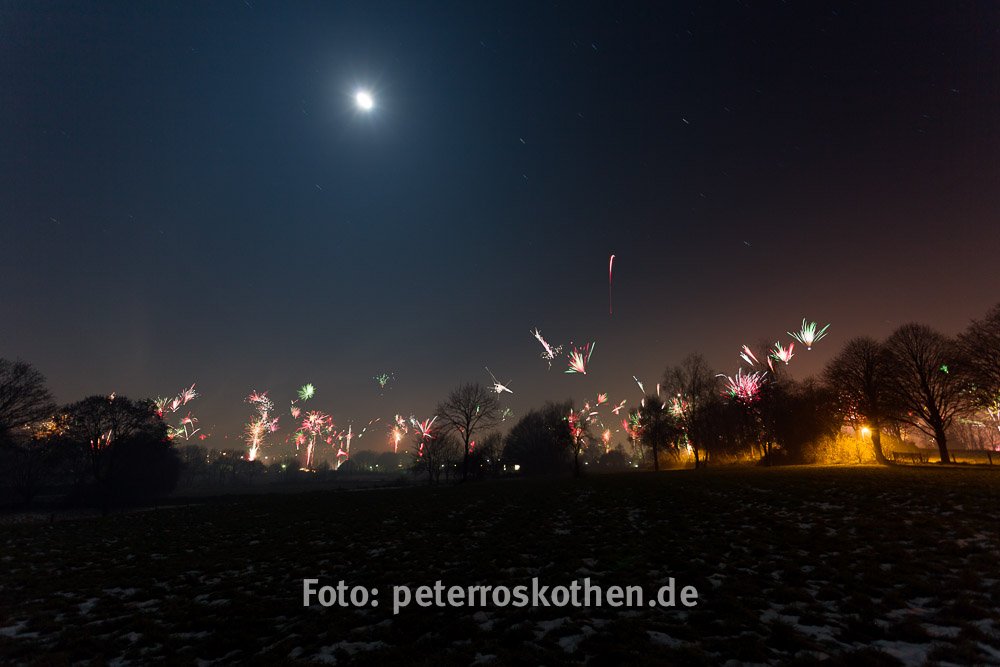 Silvester Feuerwerk In Nettetal Hinsbeck