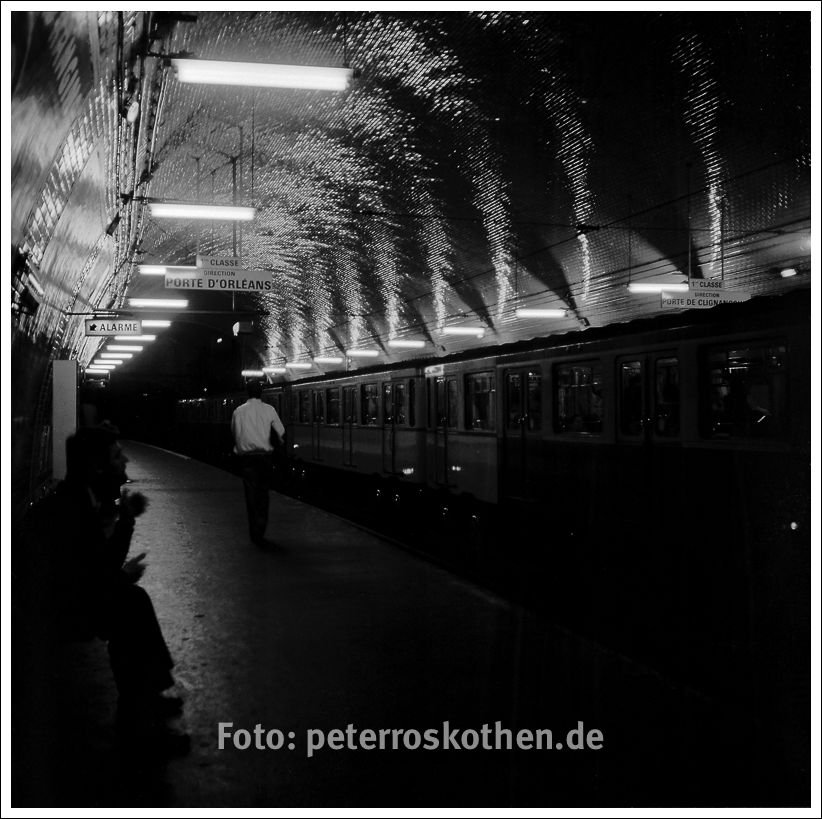 Paris, Metro ca. 1980 - © Peter Roskothen Fotograf