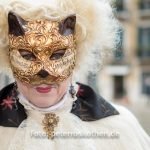 Maske beim Karneval in Venedig 2018