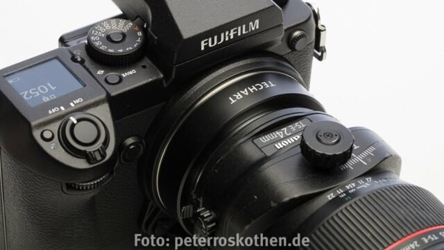 Fujifilm GFX 50S mit Canon TS-E 24mm F/3.5
