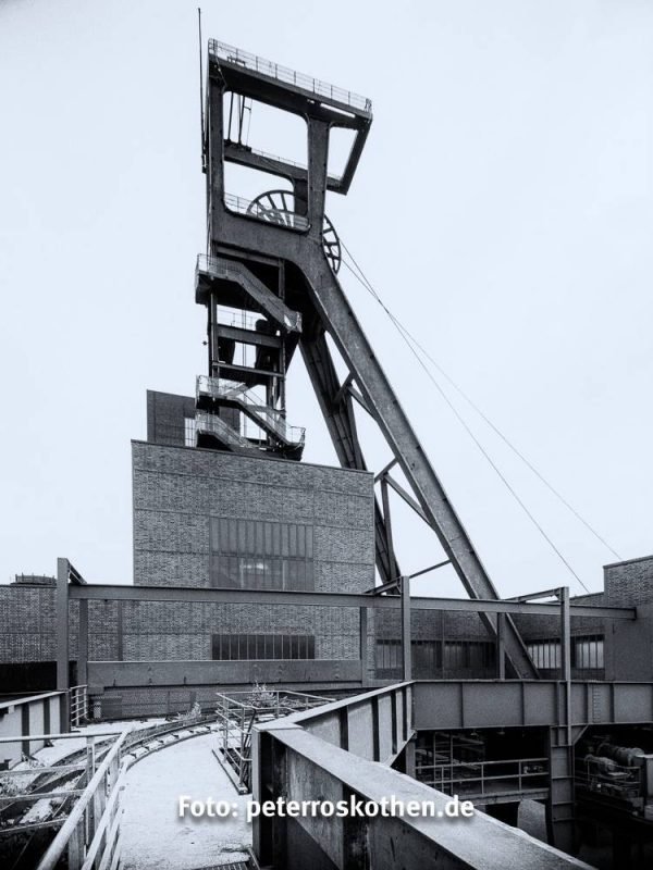 Fotografieren Auf Zeche Zollverein