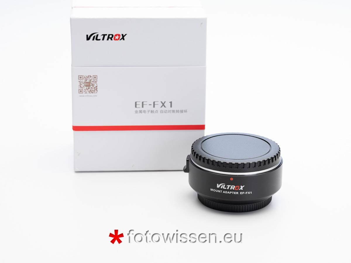 Adapter für Canon EOS Objektive an Fujifilm X-System