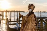Karneval in Venedig 2019 Morgen