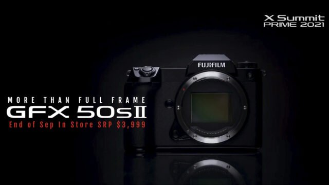 Fuji GFX 50S II wird genauso aussehen wie die GFX 100S