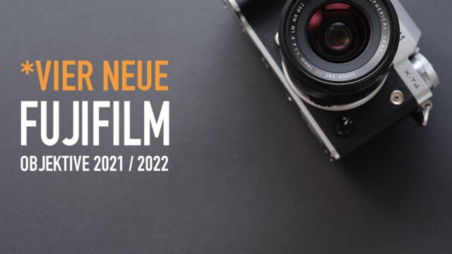 Fujifilm plant vier neue Objektive für X-System