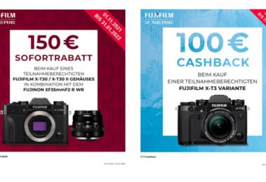 Fujifilm Weihnachtsgeschenke - Fuji Cashback