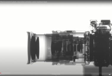 Röntgen Video zeigt wie Zoomobjektiv funktioniert