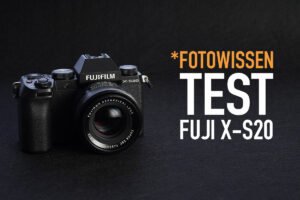 *fotowissen Fuji X-S20 Kamera Test