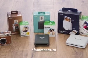 Das Fujifilm Instax System im Test: INSTAX mini Evo, Square, Wide