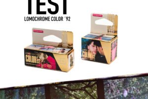 LomoChrome Color 92 Film im Test. Links der LomoChrome Color ’92 120 ISO 400 Rollfilm, Rechts der LomoChrome Color ’92 35 mm ISO 400 Kleinbildfilm.